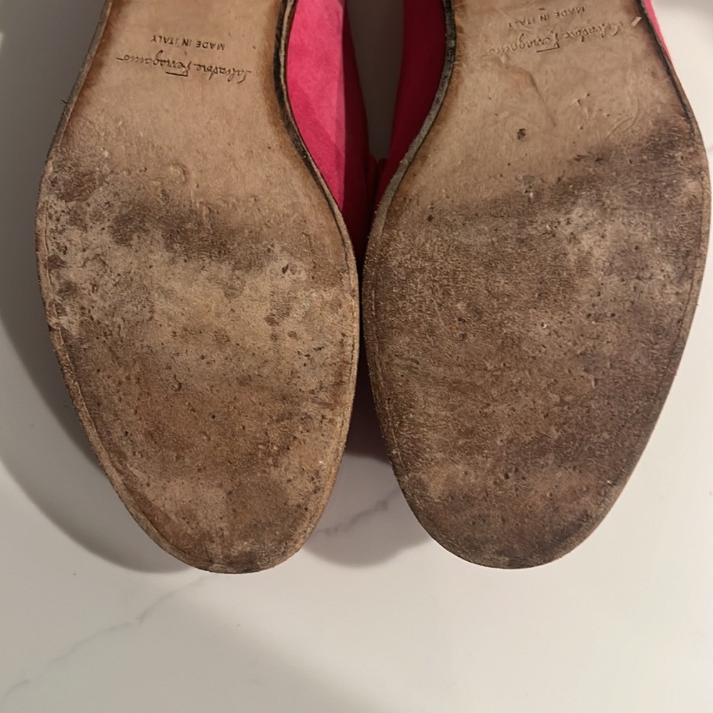 💗Salvatore Ferragamo hot pink loafers - Picture 5 of 12